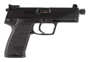 Heckler and Koch USP 9 tactical pistol features a 4.86 inch match grade threaded barrel